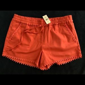 LOFT eyelet shorts